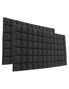 Paquete de 2 Paneles Acústicos Tatoa 121.9x61x5.1 cm Aislantes