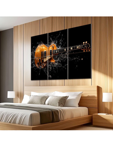 Paquete de 6 Paneles Acústicos Art 182x122 cm Aislantes Sonido