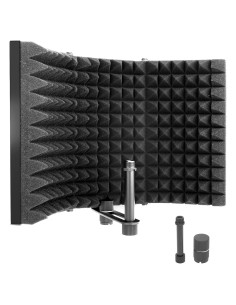 Escudo de Aislamiento de Micrófono Pyle PSMRS04 3 Paneles