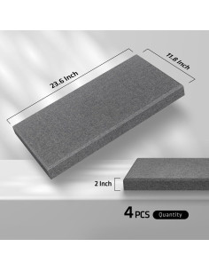 Paneles Acústicos UMIACOUSTICS 4 PCS 60x30 cm 5 cm Grosor 2