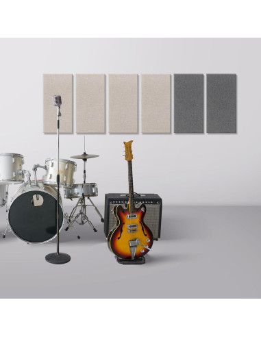 Paneles Acústicos UMIACOUSTICS 4 PCS 60x30 cm 5 cm Grosor