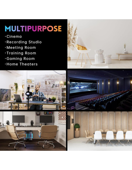 Paquete de 18 Paneles Acústicos RITOLLO 30.48x25.4 cm Gris