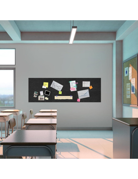 Paquete de 6 Paneles Acústicos DrKlang 60x30 cm Negro