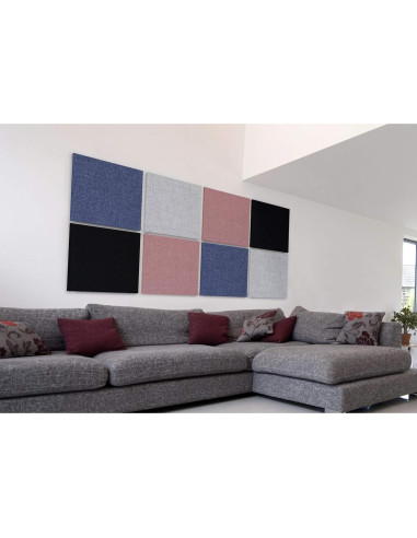 Panel Acústico ADW Cuadrado Blanco 61x61 cm - Absorción Sonido