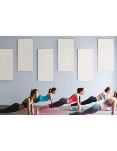 Panel Acústico ADW Cuadrado Blanco 61x61 cm - Absorción Sonido