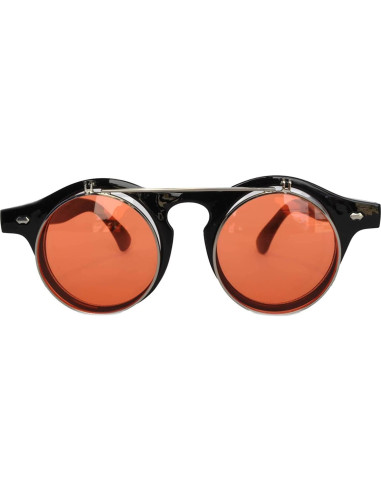 Gafas de Sol Redondas Steampunk Metalizadas UV400