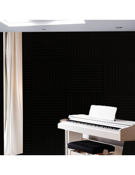 Paquete de 52 cintas adhesivas doble cara negras 2.54 cm x 30.48 cm Paquete de 52 cintas adhesivas doble cara negras 2.54 cm x 30.48 cm