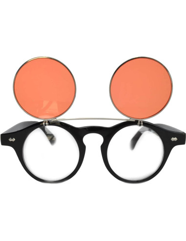 Gafas de Sol Redondas Steampunk Metalizadas UV400