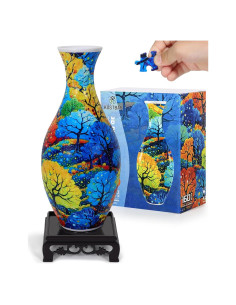 Rompecabezas 3D Jarrón KOSTBAR 160 Piezas Decorativo