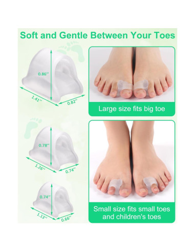 10 Piezas Correctores de Dedos en Martillo PDRODE Pequeño