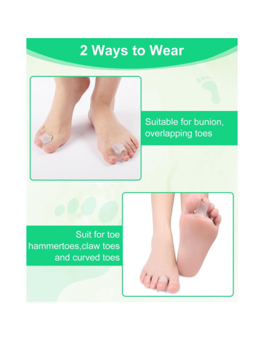 10 Piezas Correctores de Dedos en Martillo PDRODE Pequeño