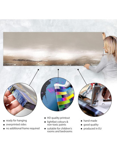 Impresión en Lienzo Acústico Artgeist 135x45 cm - Aislamiento Sonoro