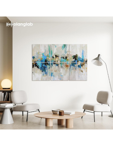 Paneles Acústicos Olanglab 6 Piezas 60x60cm Aislantes de Sonido