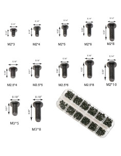 Kit de Tornillos para Laptop Easycargo 240 Piezas M2 M2.5 M3 2