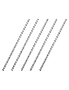 Varilla Redonda Sólida Acero Inoxidable 304 Uxcell 3mm x 100mm - 5pcs