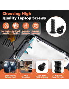 Kit de Tornillos para Laptop Kalote 700 Piezas M2 M2.5 M3 2