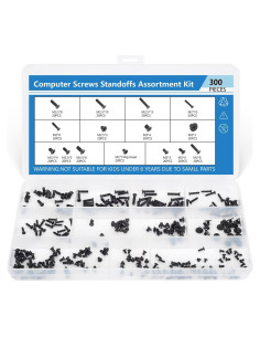 Kit de Tornillos para Portátil 300PCS M2 M2.5 M3 KBRPARTS