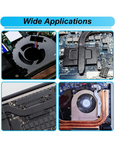 Kit de 500 Tornillos para Laptop Bemaka M2 M2.5 M3 Azul