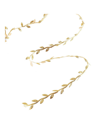 Cinta de Hoja de Oro Artificial DECORA 36 Yards 32.92m