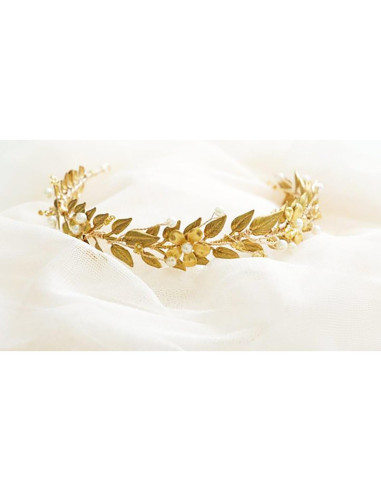 Cinta de Hoja de Oro Artificial DECORA 36 Yards 32.92m