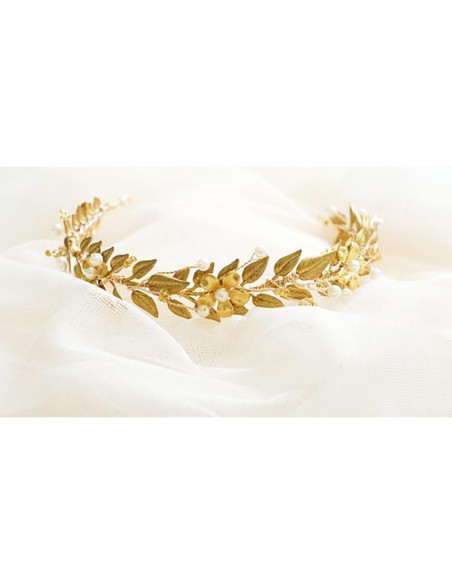 Cinta de Hoja de Oro Artificial DECORA 36 Yards 32.92m