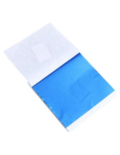 50 Hojas Papel Foil Imitación Dorado SUPVOX 21.6x20.3cm