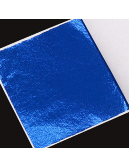 50 Hojas Papel Foil Imitación Dorado SUPVOX 21.6x20.3cm