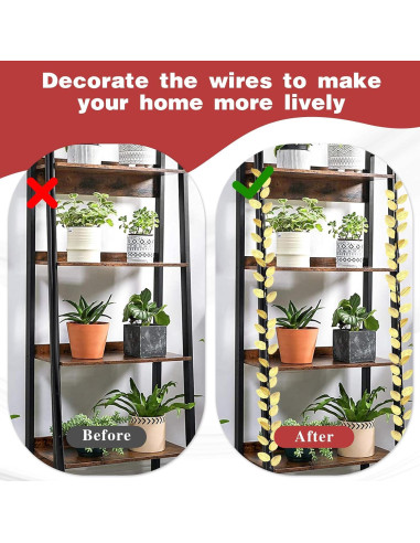 200 Hojas Artificiales Doradas Xthrotsenk para Decoración DIY