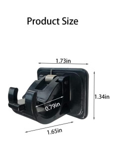 Soportes Adhesivos para Varilla de Cortina Waxxy 4 Piezas 2