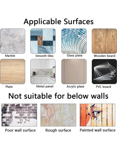 Soporte para Barra de Cortina Sin Perforación Tendiren 16pcs