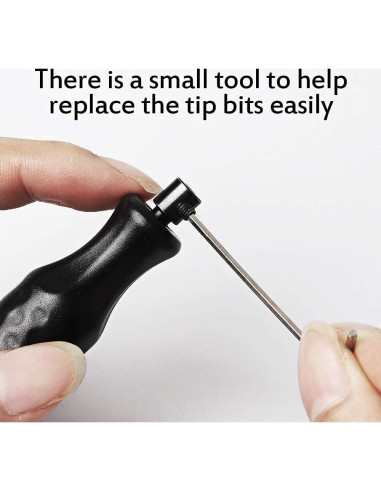 FOLAI Grabador Eléctrico para Joyería y Metal con Punta de Diamante