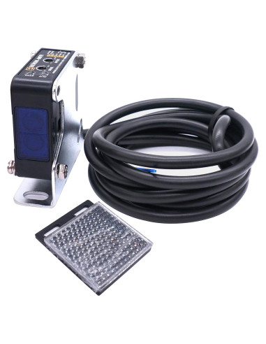 Sensor de Haz Fotoeléctrico Taiss BEN5M 12-240VDC 5m IP65