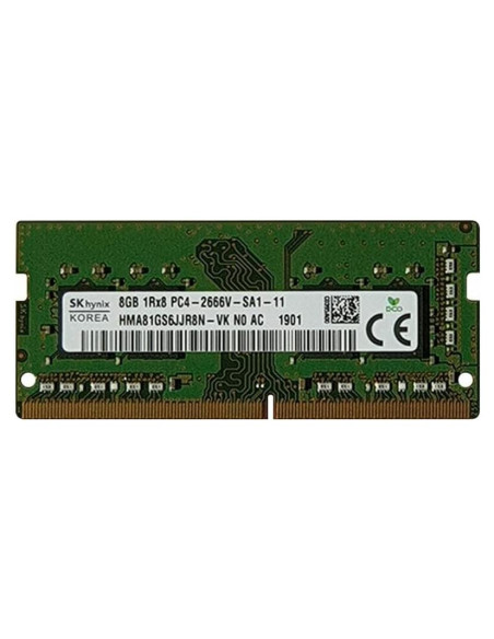 Memoria RAM 8GB DDR4 2666MHz Hynix SODIMM 260PIN 1.2V
