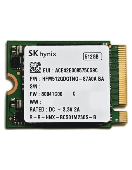 SSD SK Hynix BC501 512GB M.2 2230 PCIe 3.0 para Steam Deck