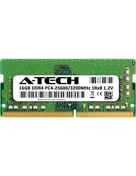 Memoria RAM A-Tech 16GB DDR4 3200MHz SO-DIMM 260-Pin