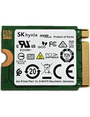 SSD SK Hynix BC501 512GB M.2 2230 PCIe 3.0 para Steam Deck