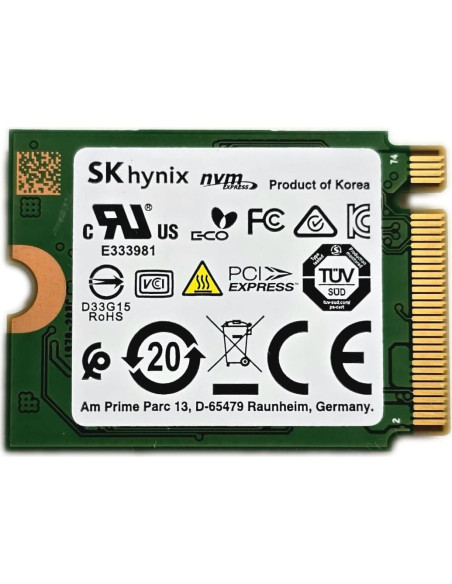 SSD SK Hynix BC501 512GB M.2 2230 PCIe 3.0 para Steam Deck