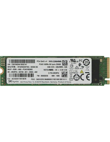 SSD M.2 256GB SK Hynix HFS256GD9MND-5510A NVMe PCIe