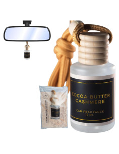 Ambientador de Automóvil A+ Fragancias Manteca de Coco Cashmere - Dura 60 Días