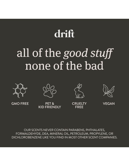 Ambientador de coche Drift - Aroma de Teca - Recargable Ambientador de coche Drift - Aroma de Teca - Recargable