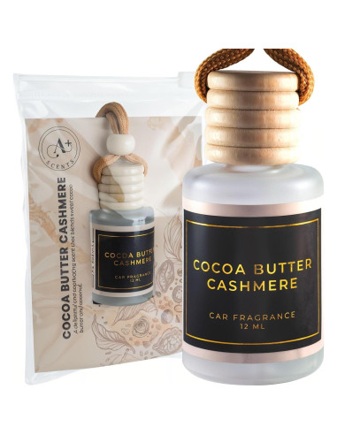 Ambientador de Automóvil A+ Fragancias Manteca de Coco Cashmere - Dura 60 Días