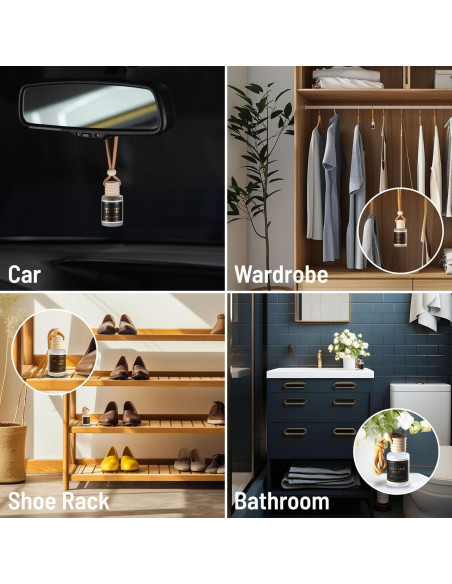 Ambientador de Automóvil A+ Fragancias Manteca de Coco Cashmere - Dura 60 Días Ambientador de Automóvil A+ Fragancias Manteca de Coco Cashmere - Dura 60 Días