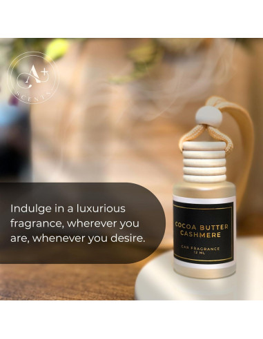 Ambientador de Automóvil A+ Fragancias Manteca de Coco Cashmere - Dura 60 Días