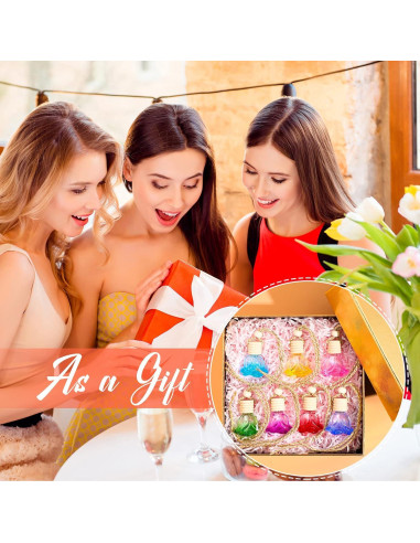 Inbagi 20 Botellas Difusoras de Aceite Esencial de Vidrio