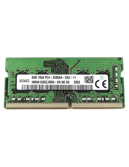 Módulo de Memoria DDR4 8GB Hynix HMA81GS6CJR8N 3200MHz Módulo de Memoria DDR4 8GB Hynix HMA81GS6CJR8N 3200MHz