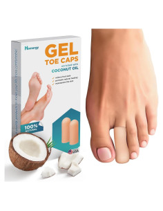 Protectores de Dedos de Gel Homergy - 2 Unidades para Alivio