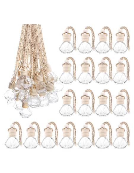 50 Frascos de Vidrio 8ml Difusor de Aroma DMuuuDM 50 Frascos de Vidrio 8ml Difusor de Aroma DMuuuDM