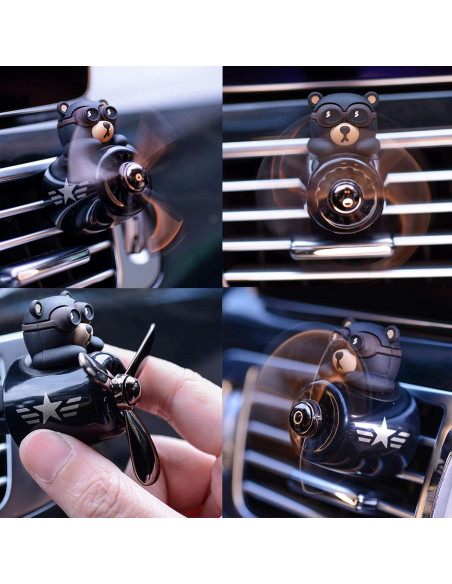 Ambientador de Aire Automotriz Cacacece Oso Piloto Creativo Ambientador de Aire Automotriz Cacacece Oso Piloto Creativo