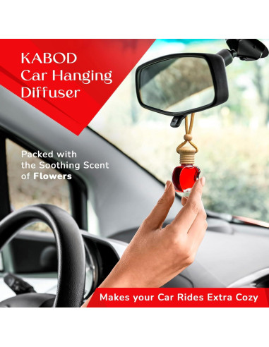 Ambientador de Auto Kabod AutoSport Flores 10 ml Duradero