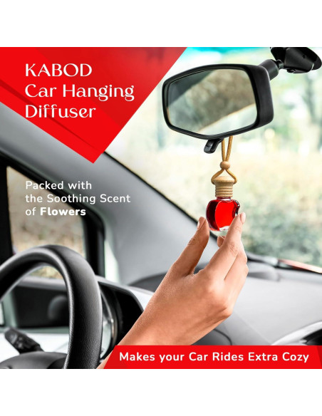 Ambientador de Auto Kabod AutoSport Flores 10 ml Duradero Ambientador de Auto Kabod AutoSport Flores 10 ml Duradero